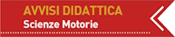 Avvisi Didattica Scienze Motorie